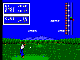 Golfamania (Europe) In game screenshot